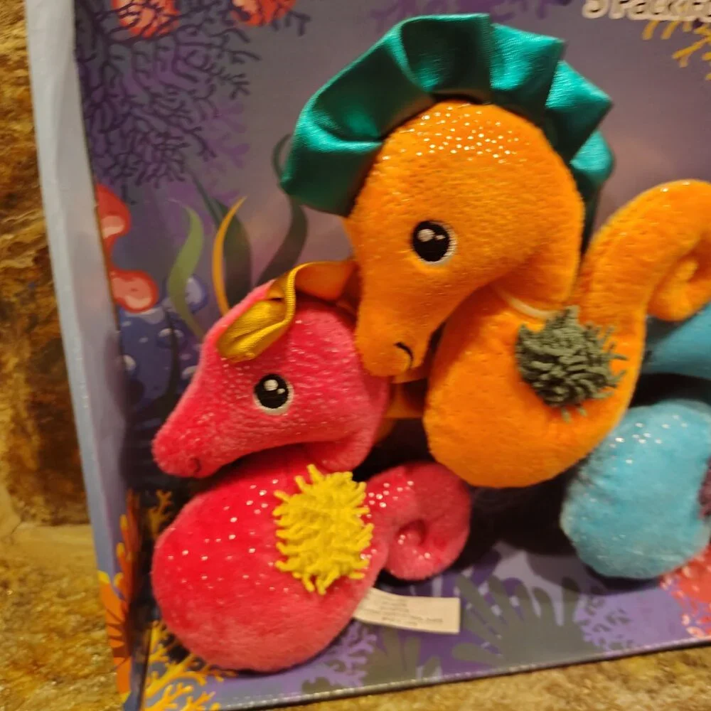 Think Dog Sea Swimmers Dog Toy 3 Pack For Small Dogs NIB NWT